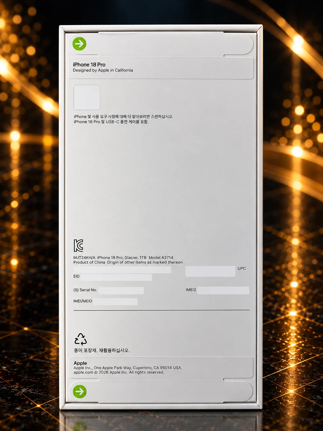iPhone 18 Pro 1tb Galcier 1sim+esim - миниатюра 2