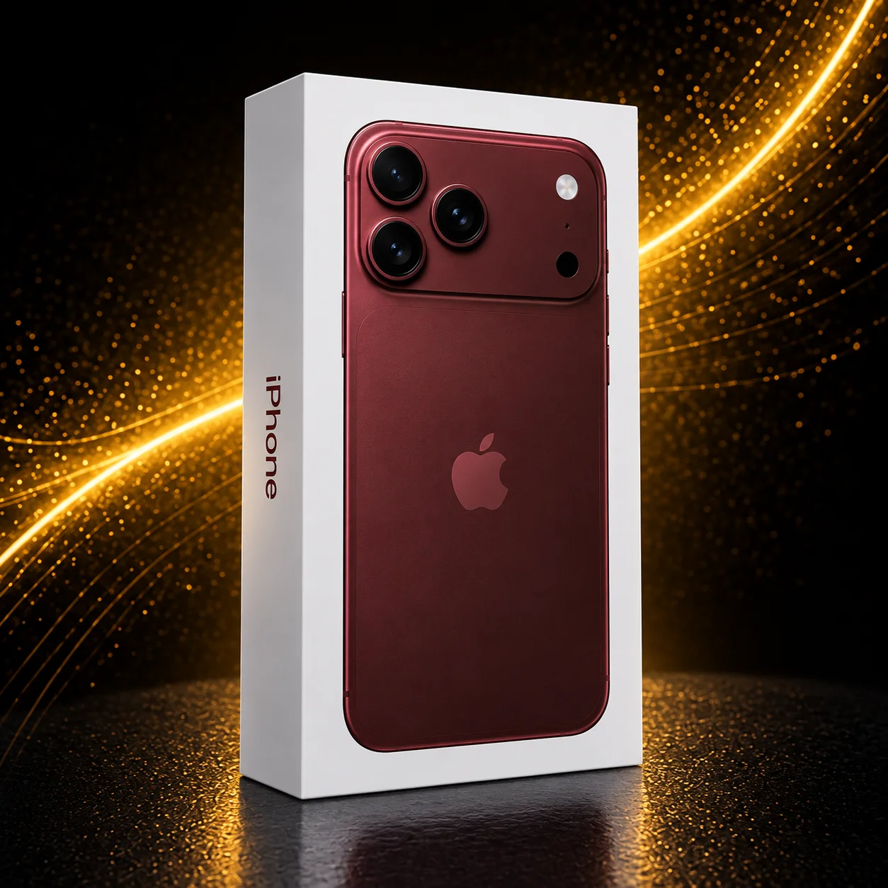 Apple iPhone 18 Pro Max 1 TB Burgundy 1sim+eSim - миниатюра 3