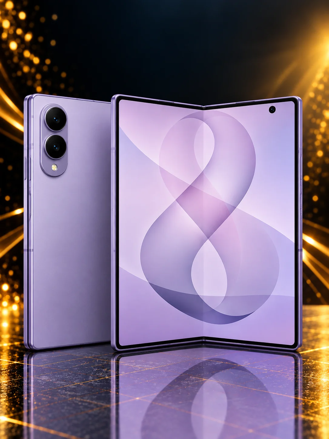Samsung Galaxy Z Fold8 12/256gb Lavender - миниатюра 3