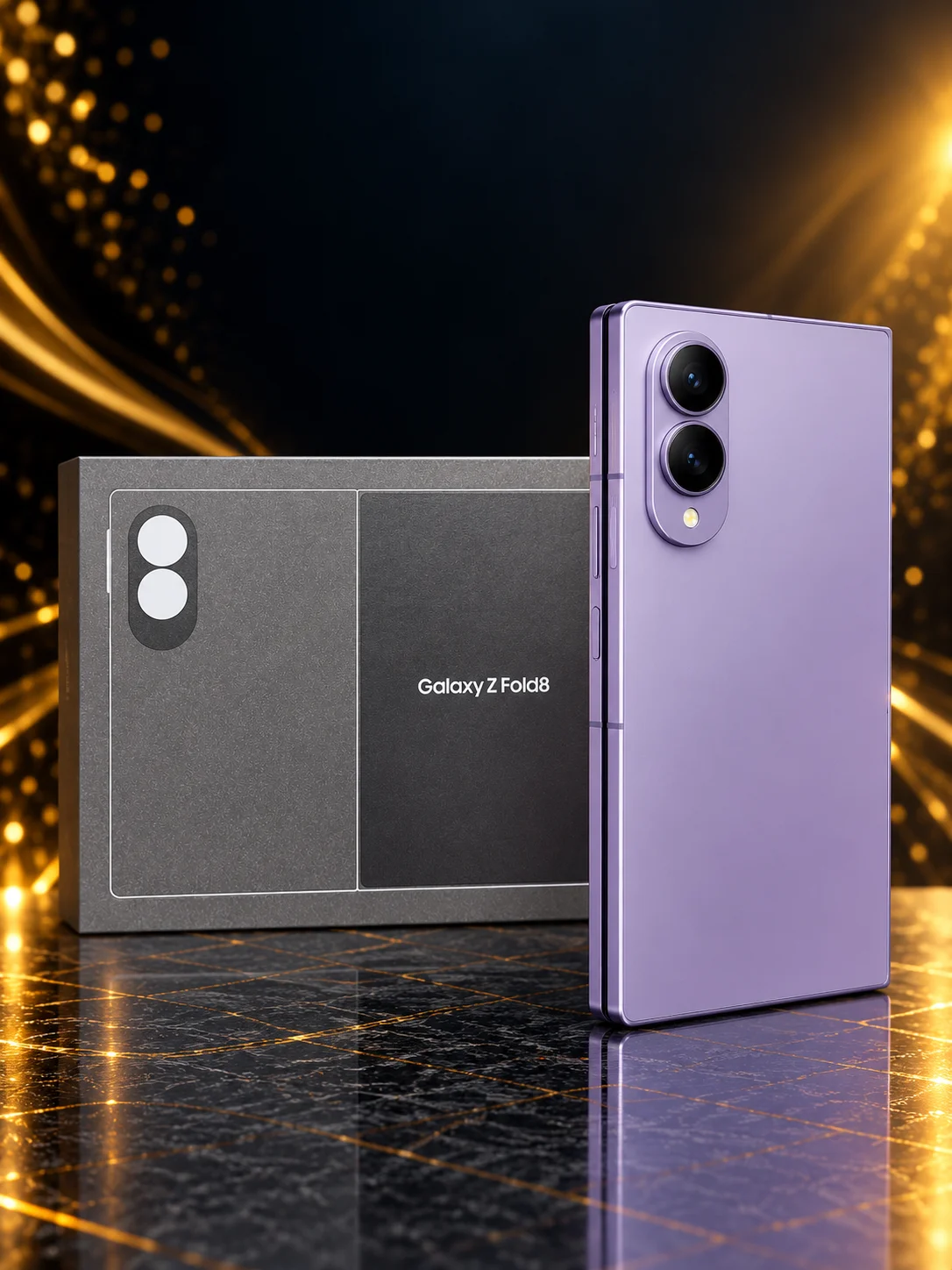 Samsung Galaxy Z Fold8 12/256gb Lavender - миниатюра 5