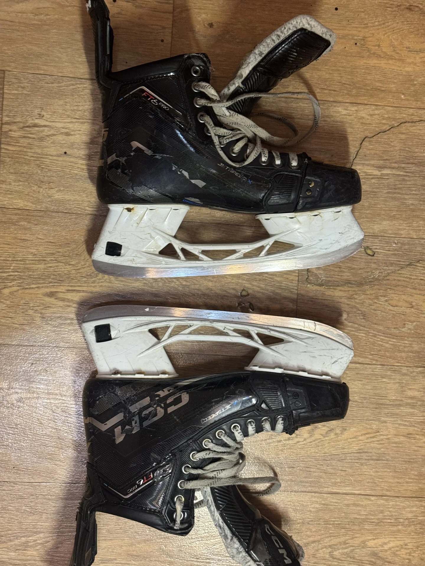 коньки хоккейные ccm jetspeed ft 6 pro - миниатюра 5