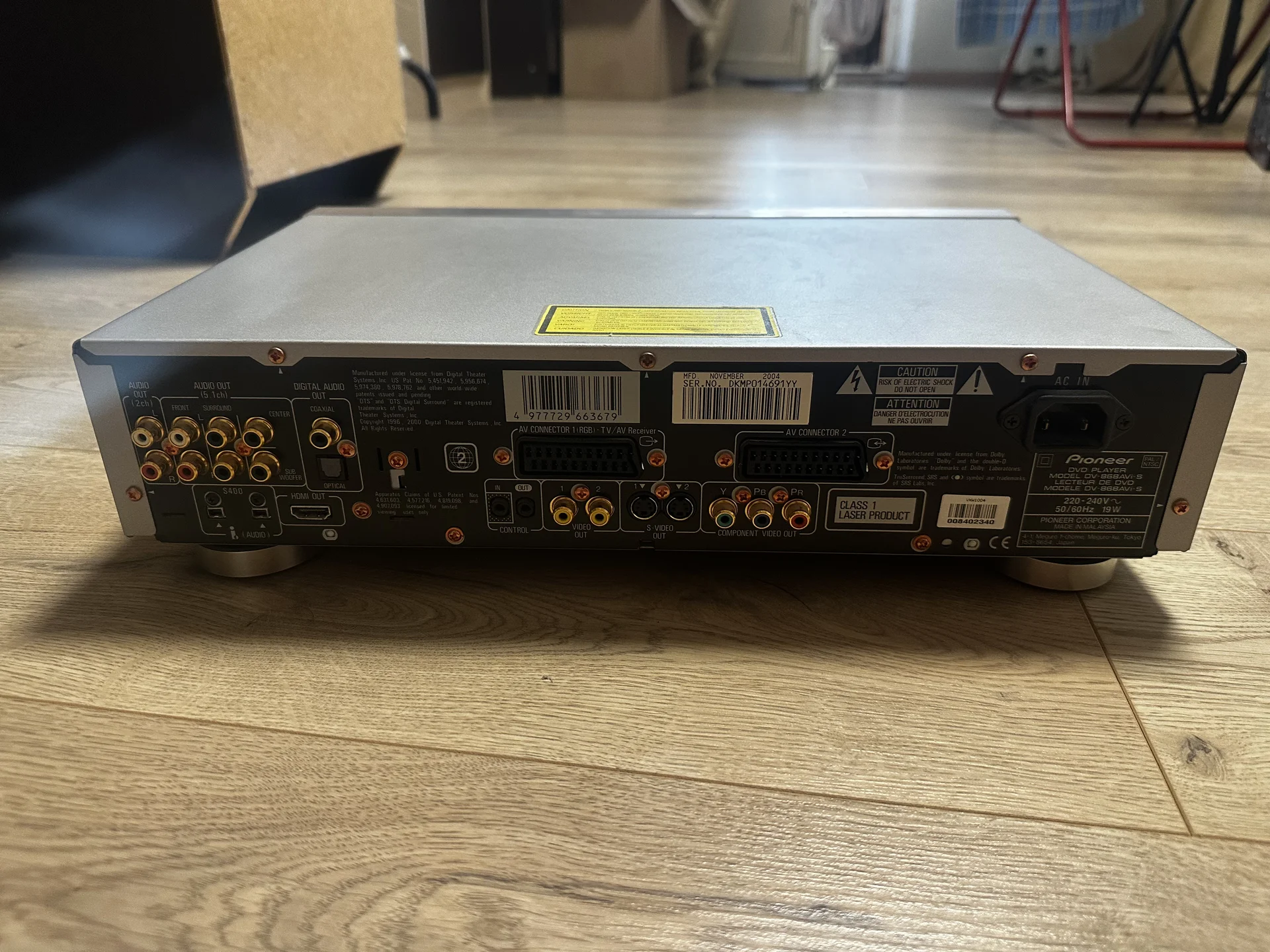 Dvd плеер pioneer dv 868 avi - миниатюра 2