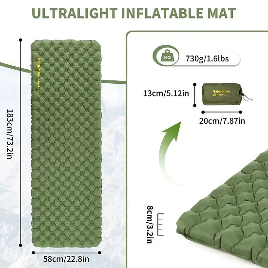 Коврик туристический Naturehike Tuye 4.6 - миниатюра 3