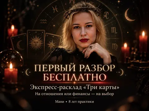 ТАРОЛОГ МАВИ | ПЕРВЫЙ РАСКЛАД БЕСПЛАТНО