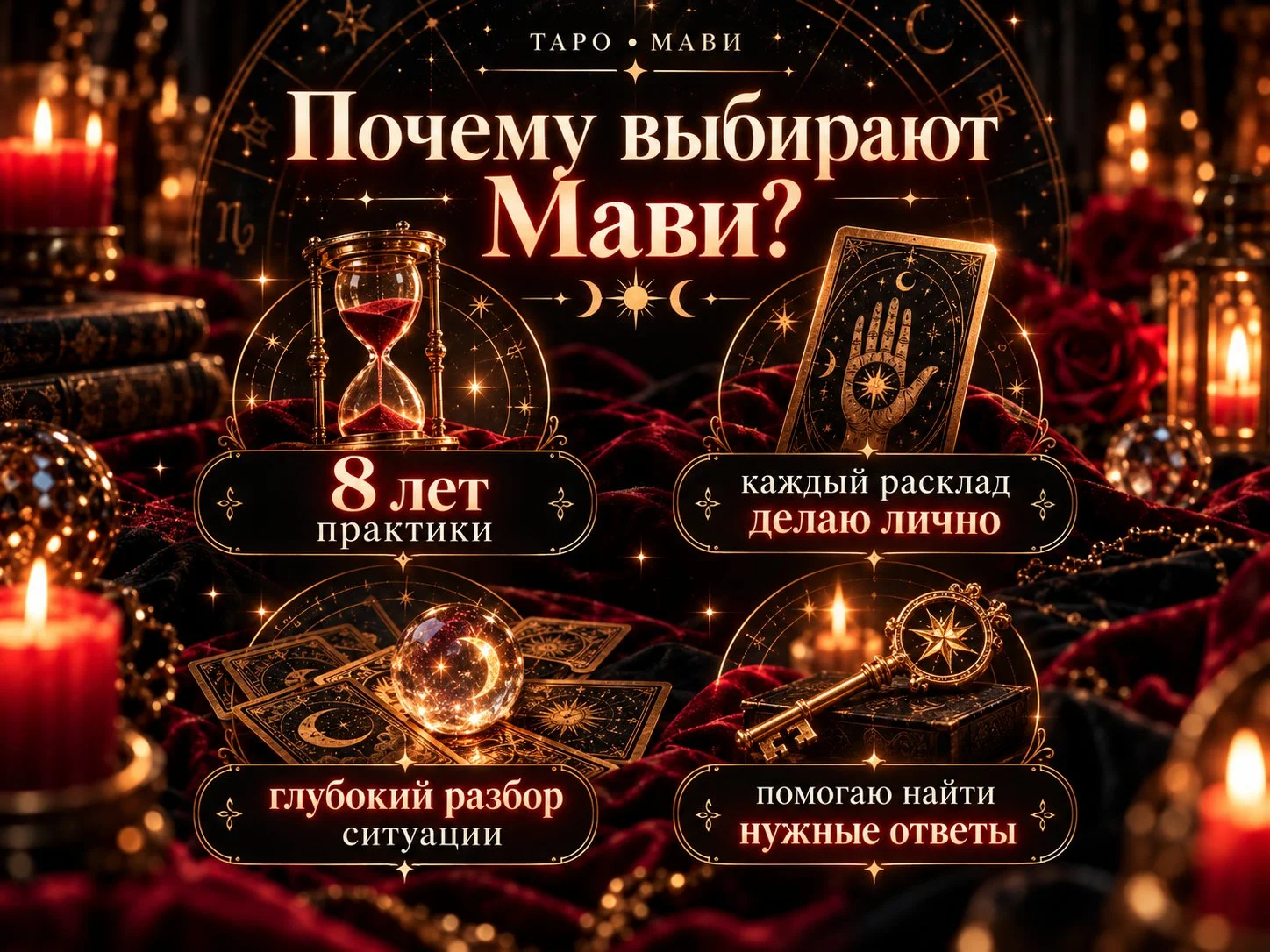 ТАРОЛОГ МАВИ | ПЕРВЫЙ РАСКЛАД БЕСПЛАТНО - миниатюра 2
