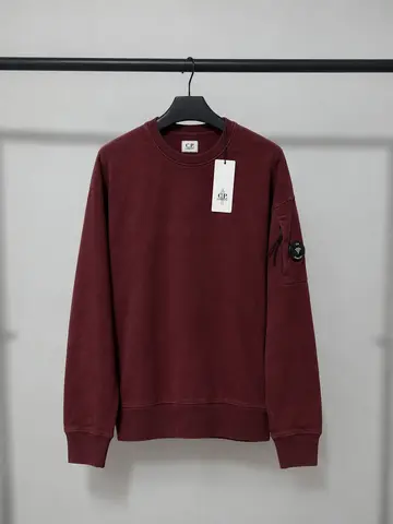 C.P. Company Diagonal Raised Fleece Crew Neck