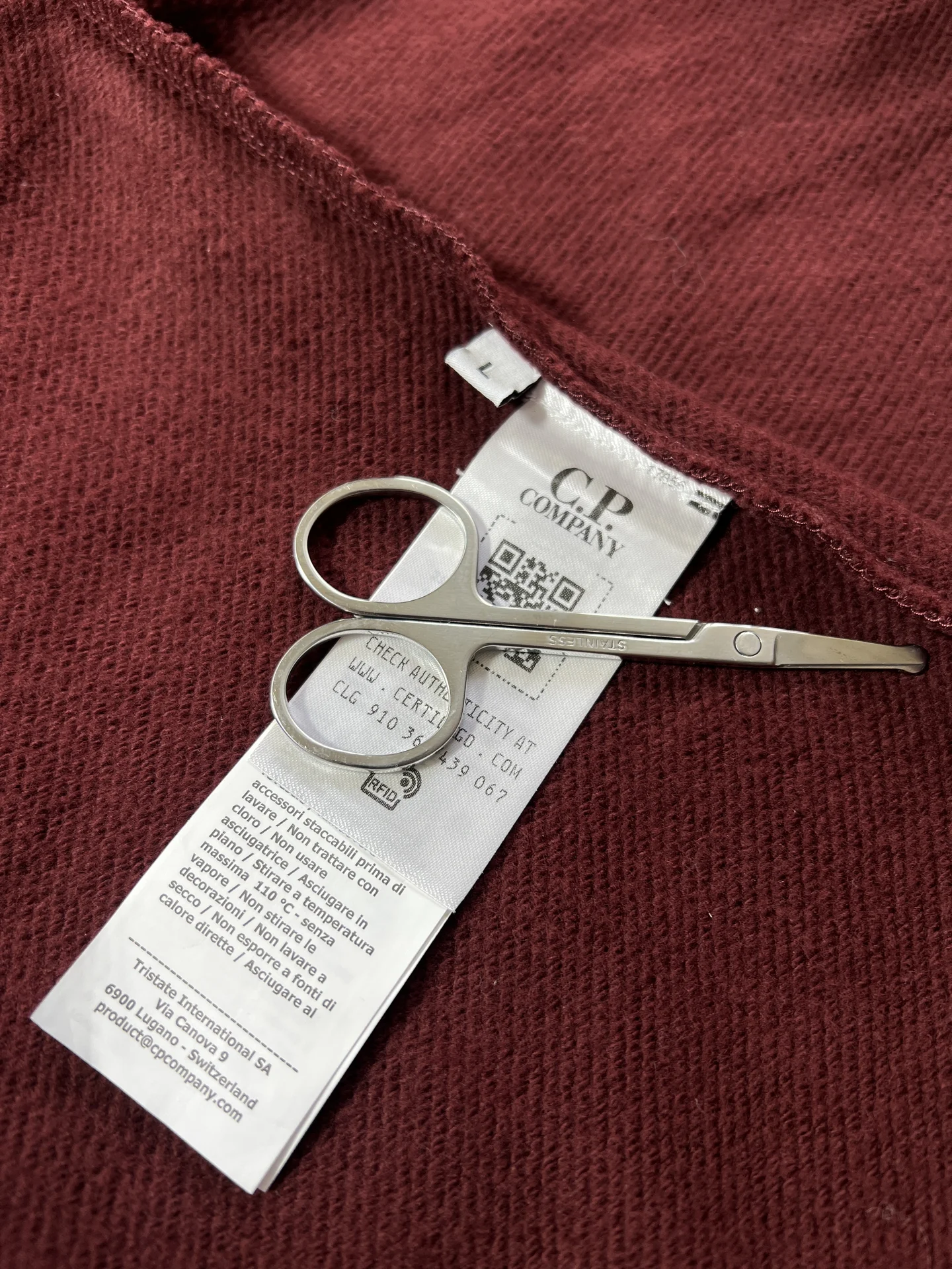 C.P. Company Diagonal Raised Fleece Crew Neck - миниатюра 3