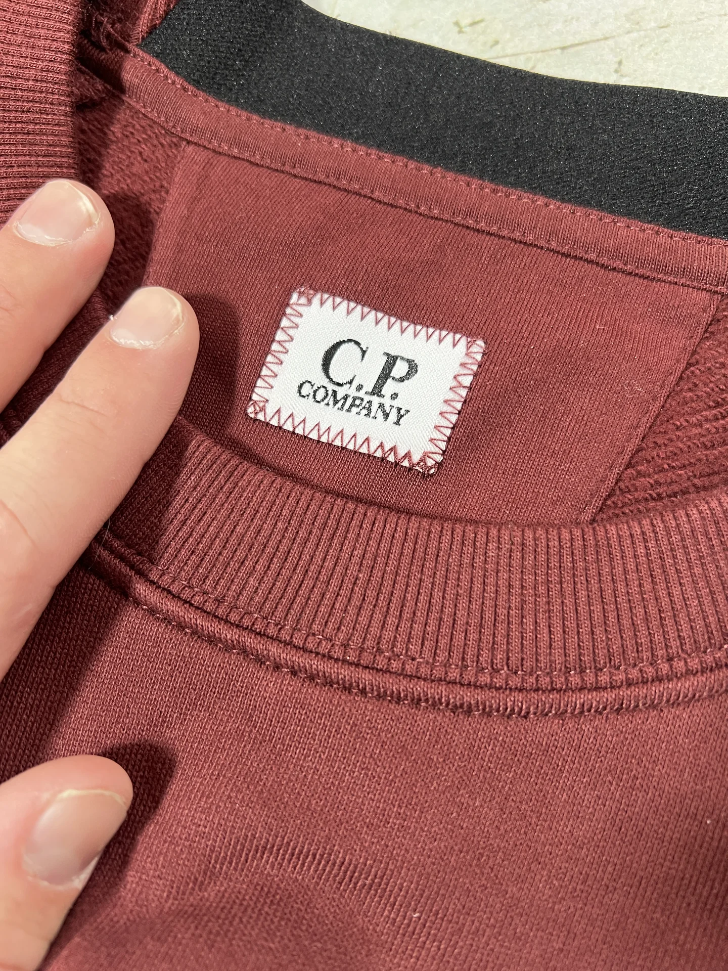 C.P. Company Diagonal Raised Fleece Crew Neck - миниатюра 4