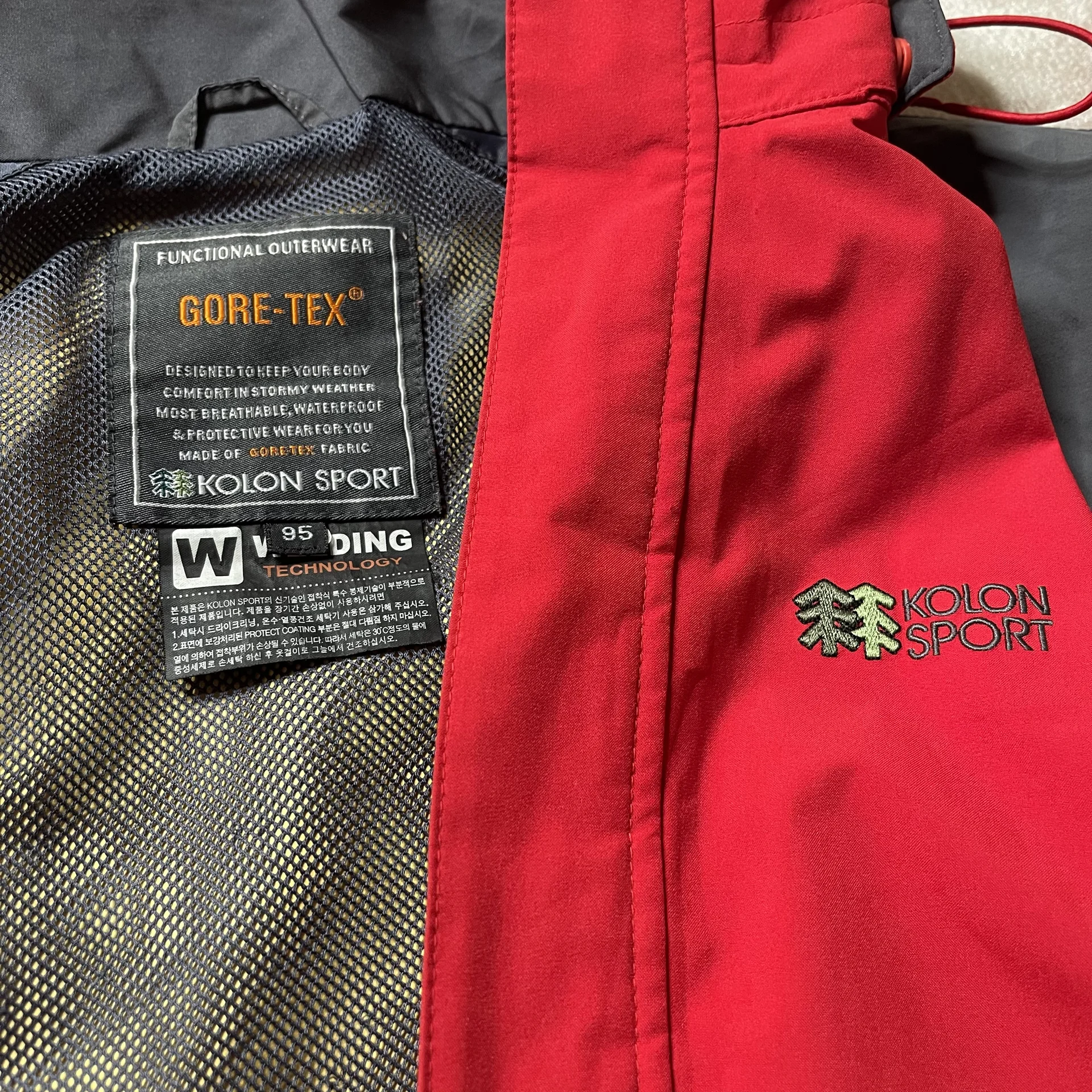 Ветровки gore-tex kolon sport - миниатюра 7