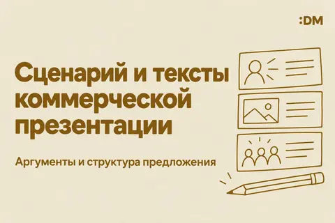 СЦЕНАРИЙ И ТЕКСТЫ КОММЕРЧЕСКОЙ ПРЕЗЕНТАЦИИ