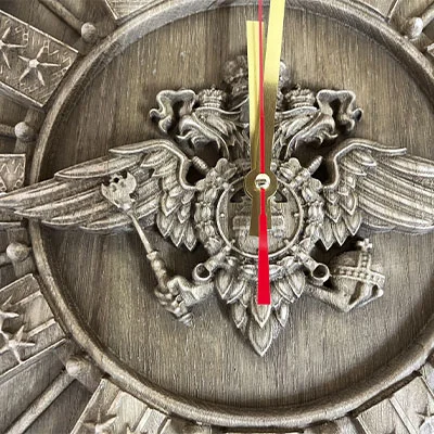 Часы настенные деревянные ГИБДД РФ - миниатюра 5