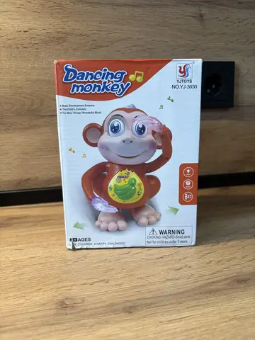 Музыкальная игрушка обезьянка
