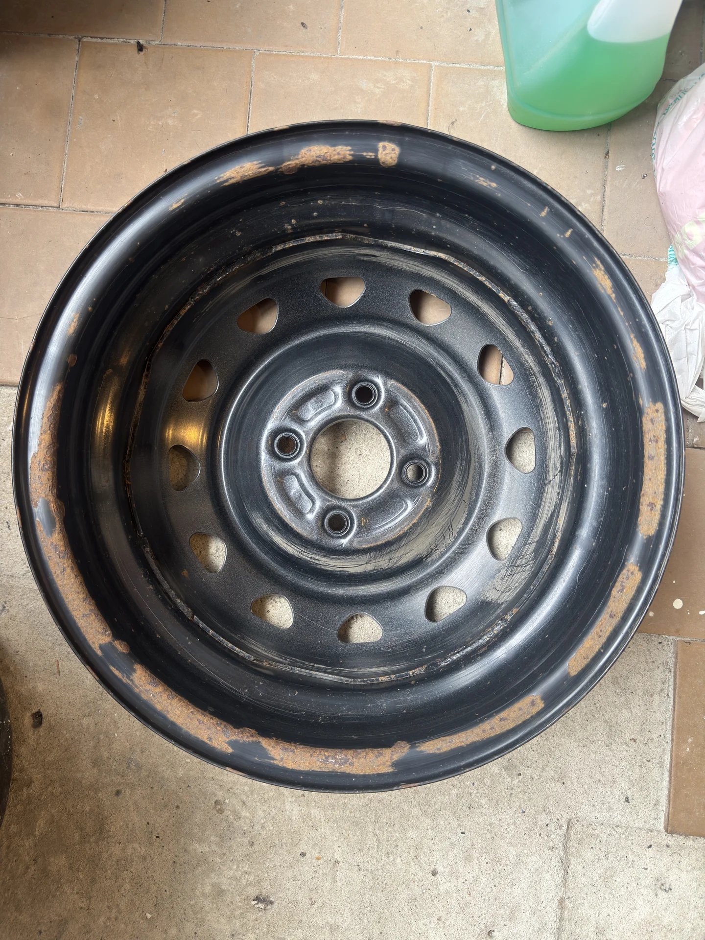 Штампованные диски Toyota 5j×R14 4×100 - миниатюра 4
