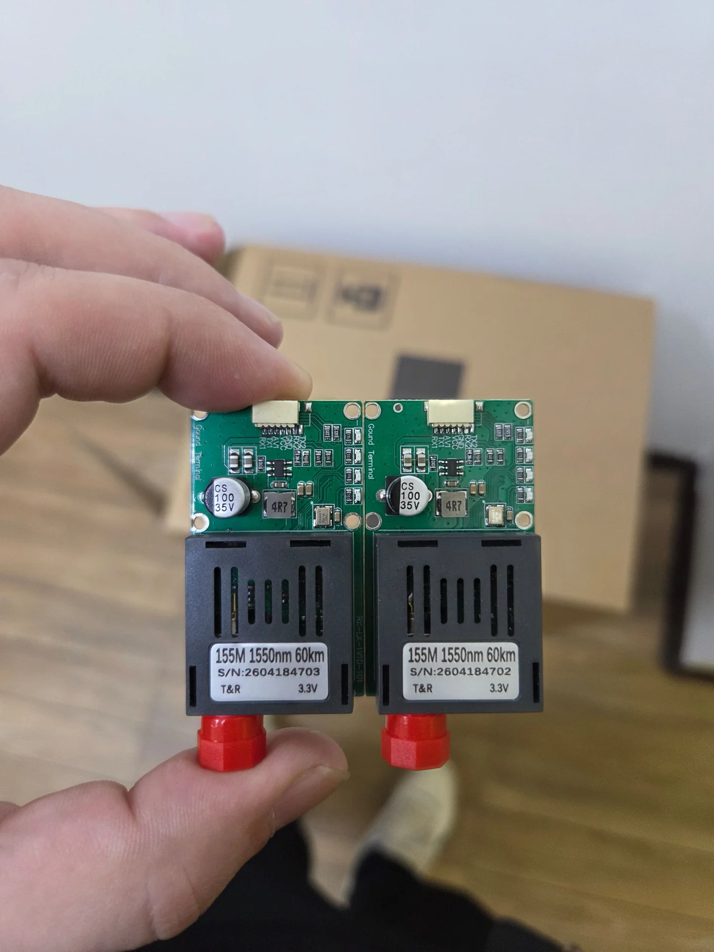 Модуль ttl для оптоволокна 40км 1310/1550 - миниатюра 3