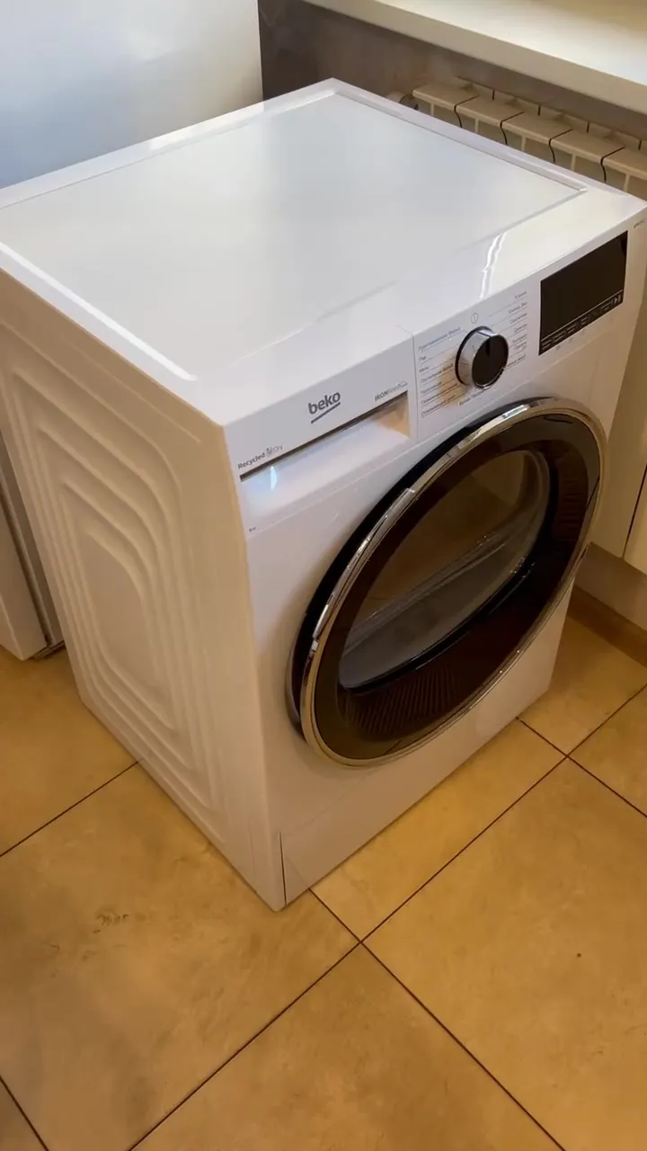 Сушильная машина beko b5t69233 bPRO500 б/у - видео 2