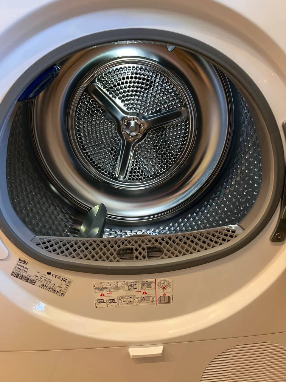 Сушильная машина beko b5t69233 bPRO500 б/у - миниатюра 8