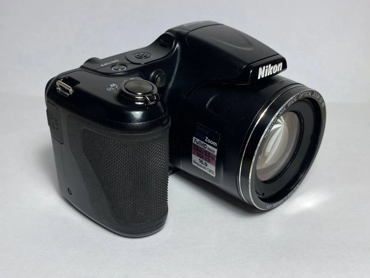 Фотоаппарат с 30 кратным зумом Nikon L820 - миниатюра 2