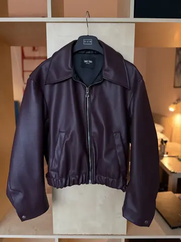 бомбер бордовый zara