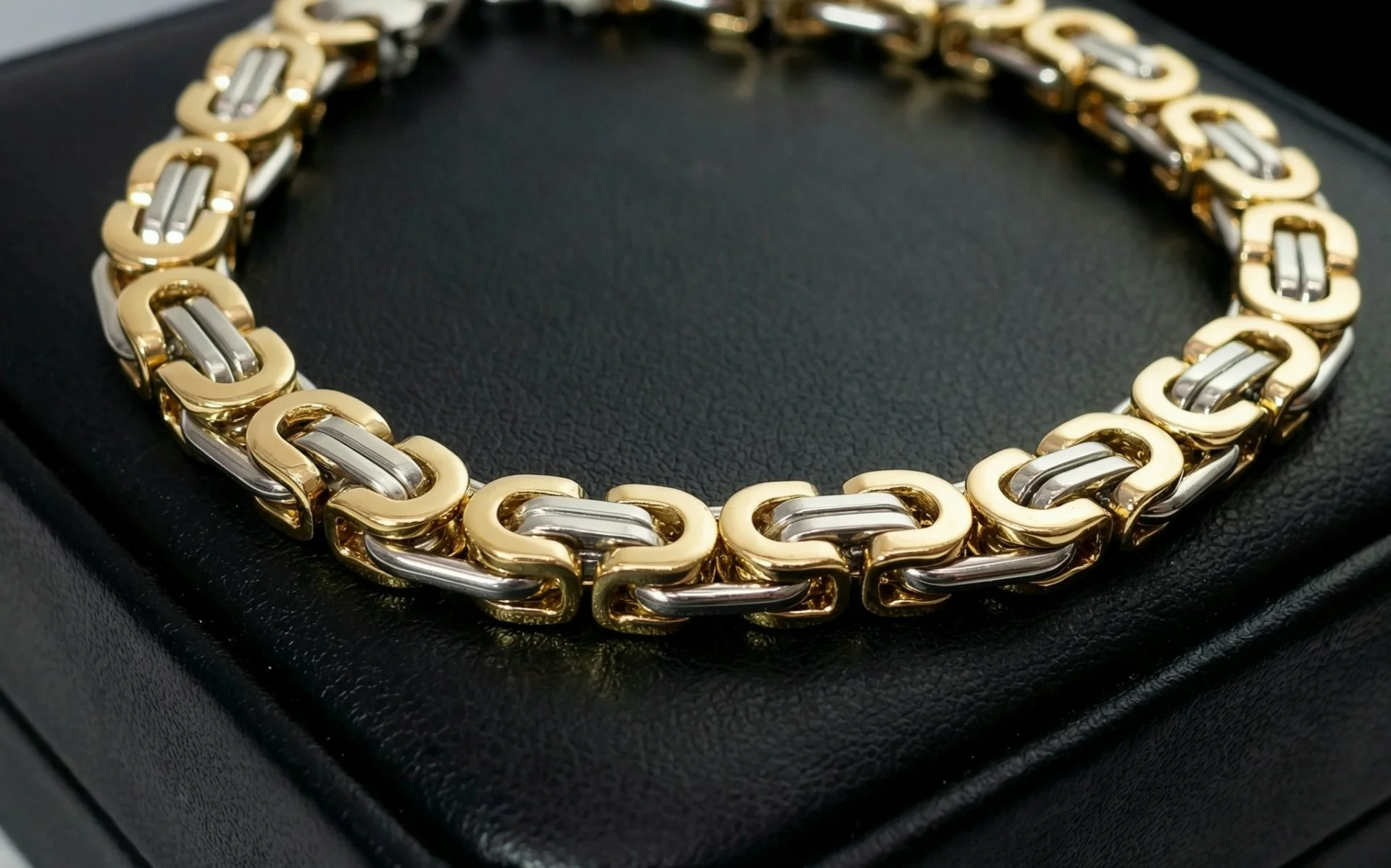 Мужской браслет Balance Gold Silver - миниатюра 3