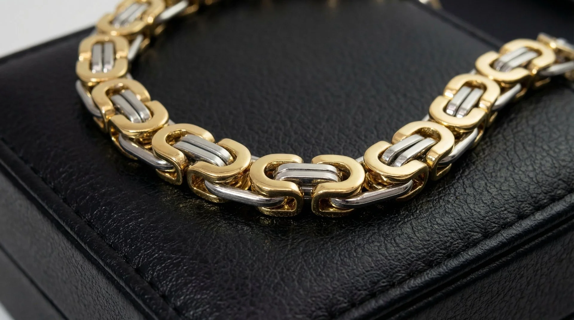 Мужской браслет Balance Gold Silver - миниатюра 5