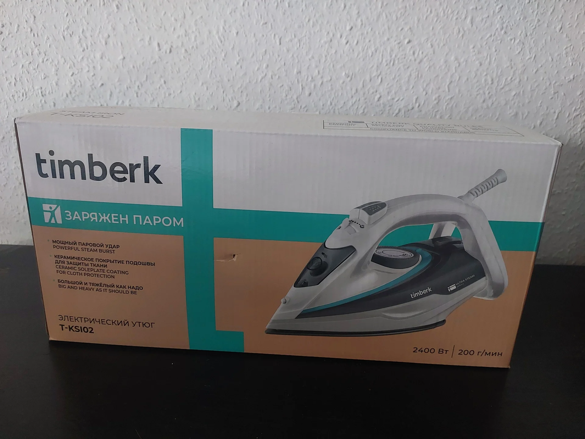 Утюг Timberk T-KSI02 Новый - изображение 1