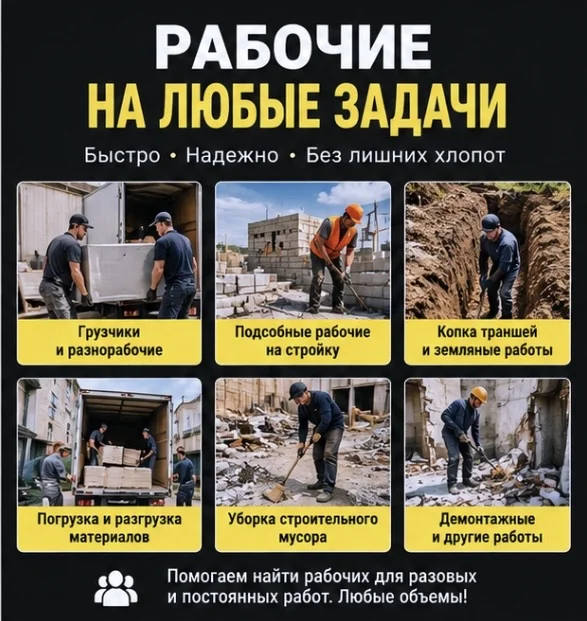 разнорабочие - миниатюра 2