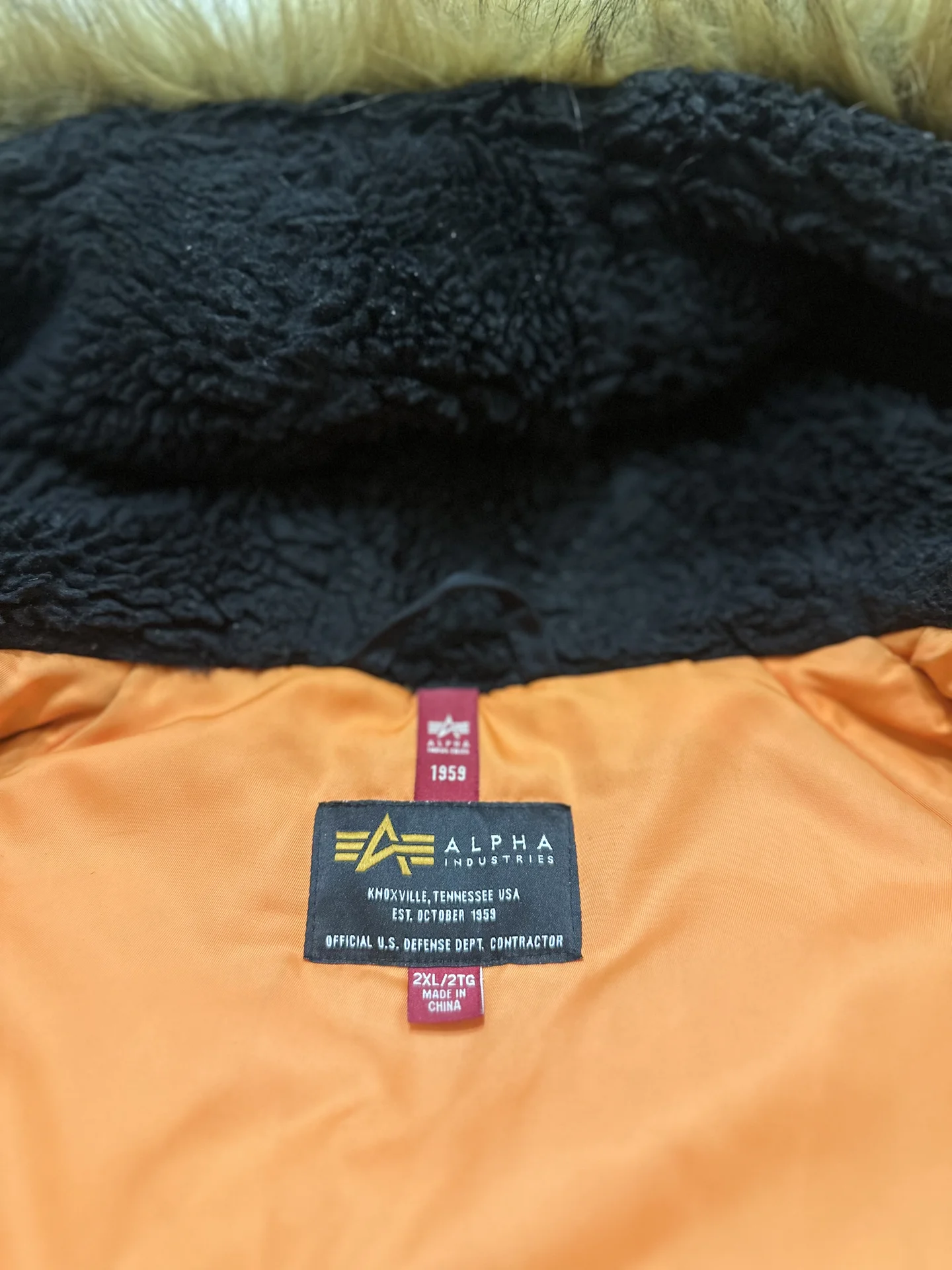 Куртка Парка Alpha Industries N-3B Парка 2XL - миниатюра 4