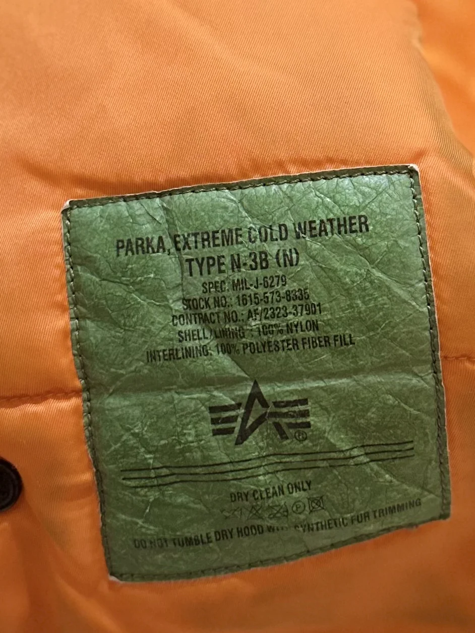 Куртка Парка Alpha Industries N-3B Парка 2XL - миниатюра 5