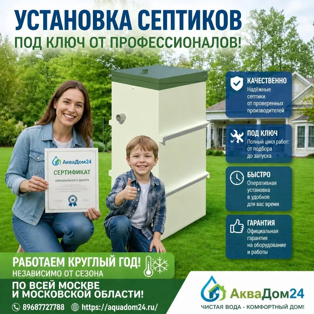 Септик под ключ - изображение 1