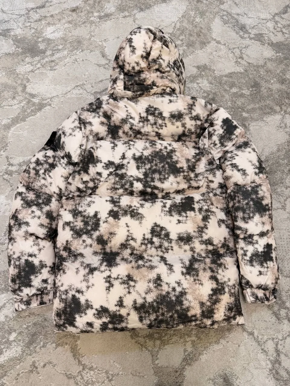 Пуховик Stone Island (камуфляж). Размеры S M L XL. - миниатюра 8