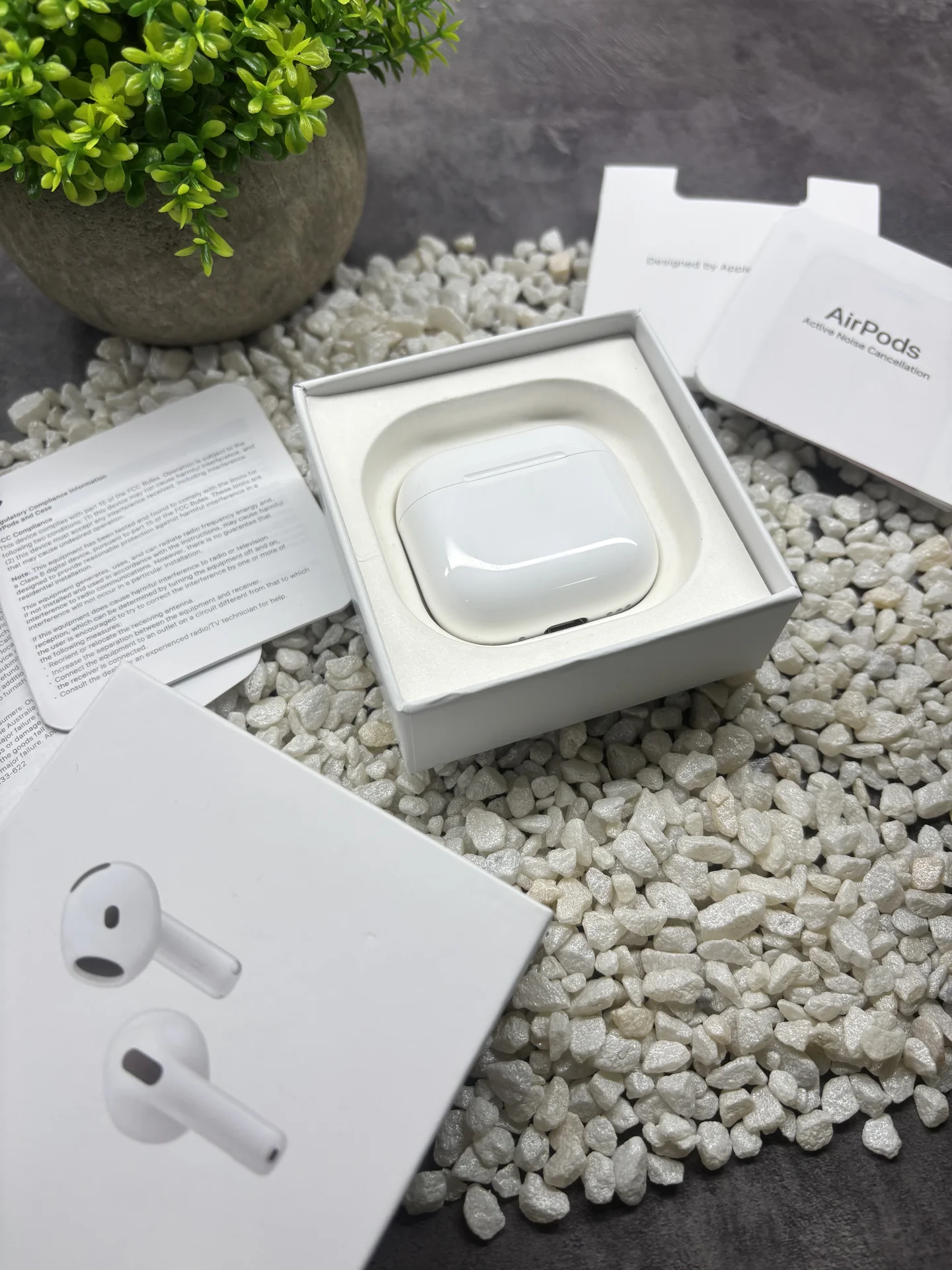 Наушники AirPods 4 (ANC) + Гарантия - миниатюра 2