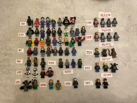 lego минифигурки супергерои