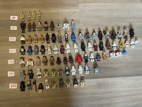 lego минифигурки звездные войны