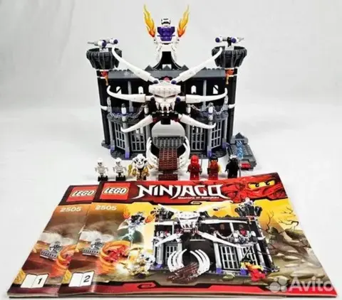 lego nonjago темная крепость гармадона (2505)