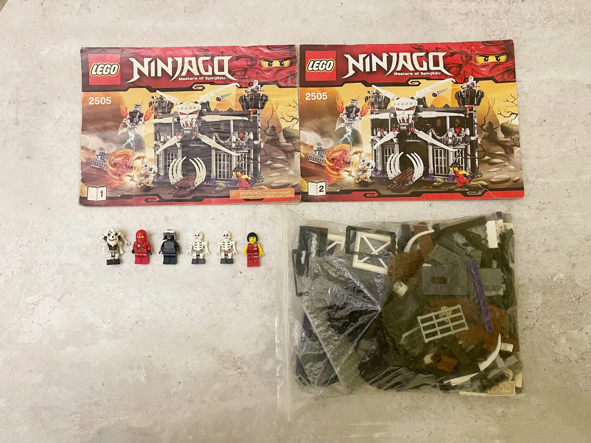 lego nonjago темная крепость гармадона (2505) - миниатюра 2