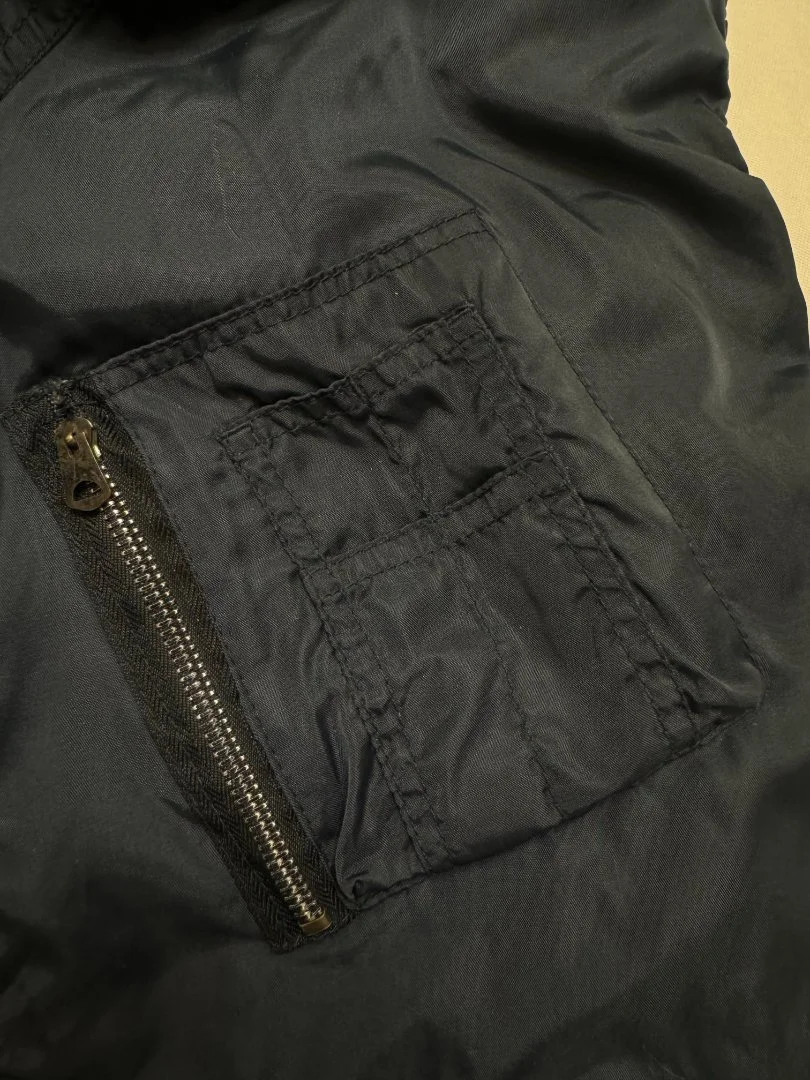 Бомбер Alpha Industries MA-1 синий / оранжевый - миниатюра 4