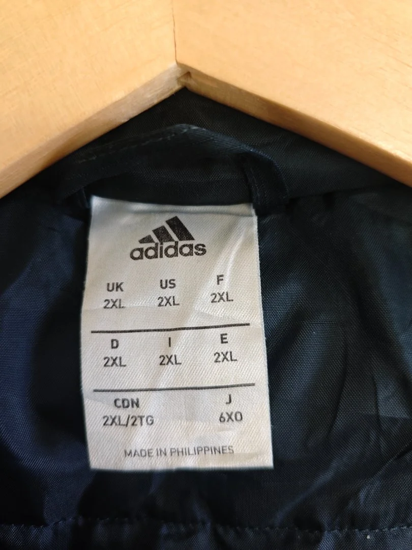 Демисезонная куртка Adidas Real Madrid XXL - миниатюра 9