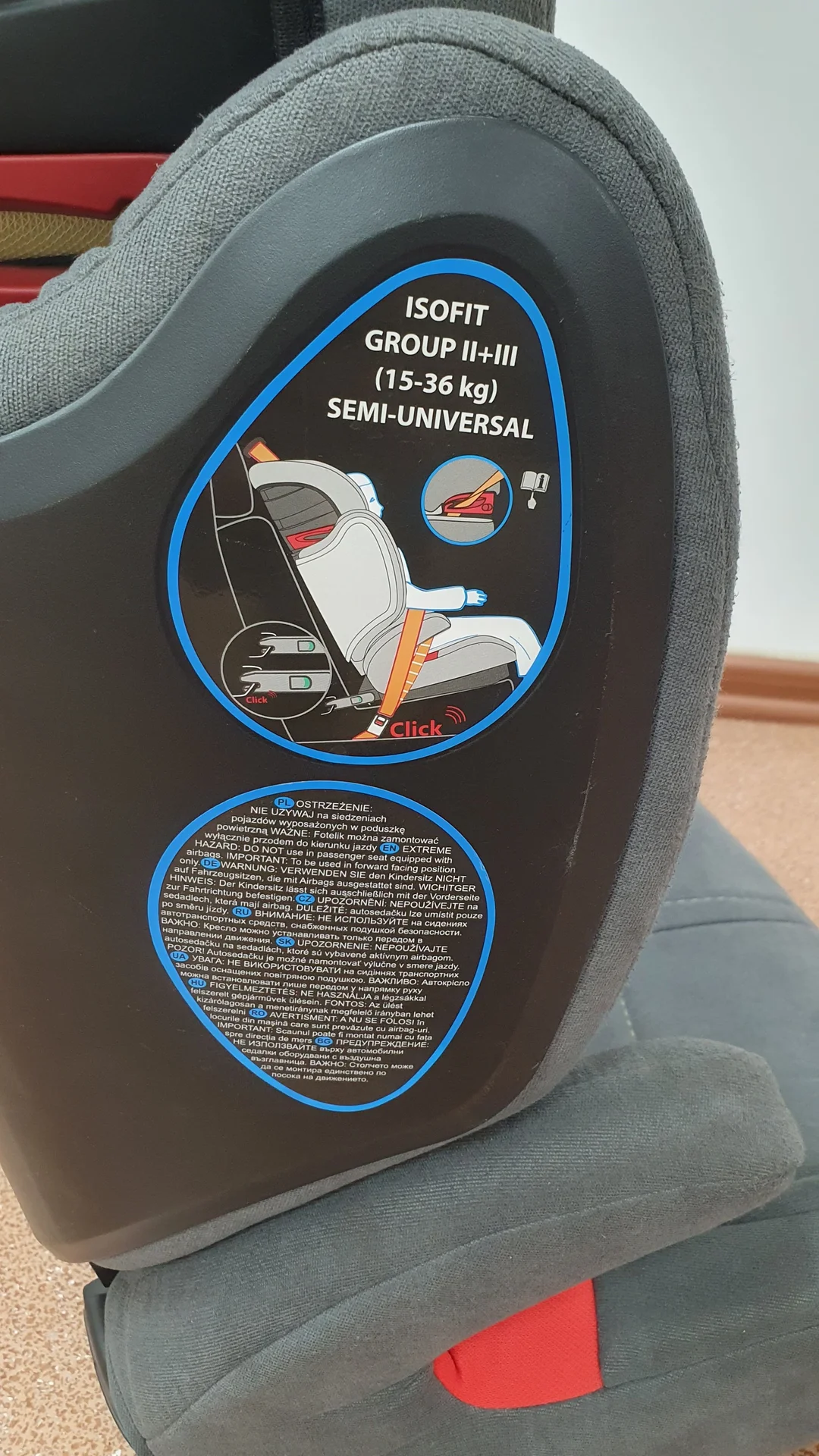 Детское автокресло Espiro Gamma FX (15–36 кг) - миниатюра 8
