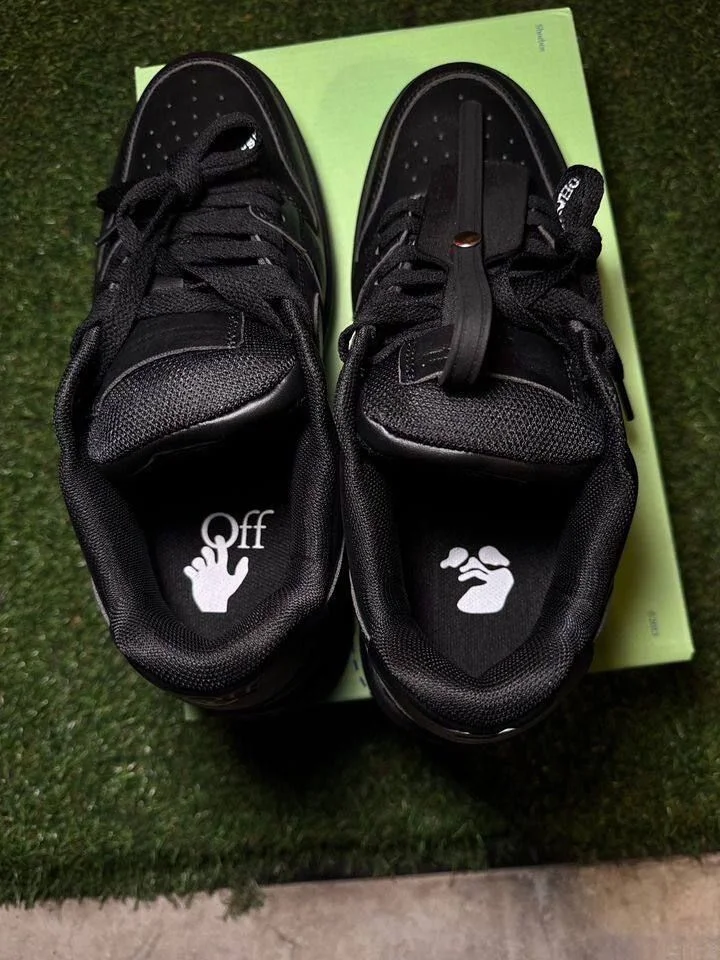 Кроссовки Off-White Out of Office Black - миниатюра 8