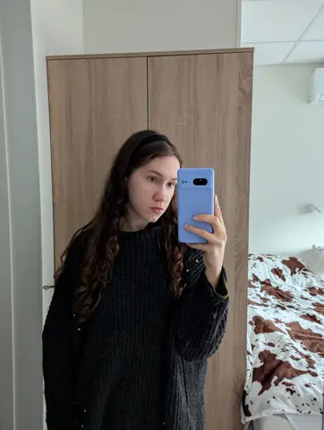 Свитер из альпаки