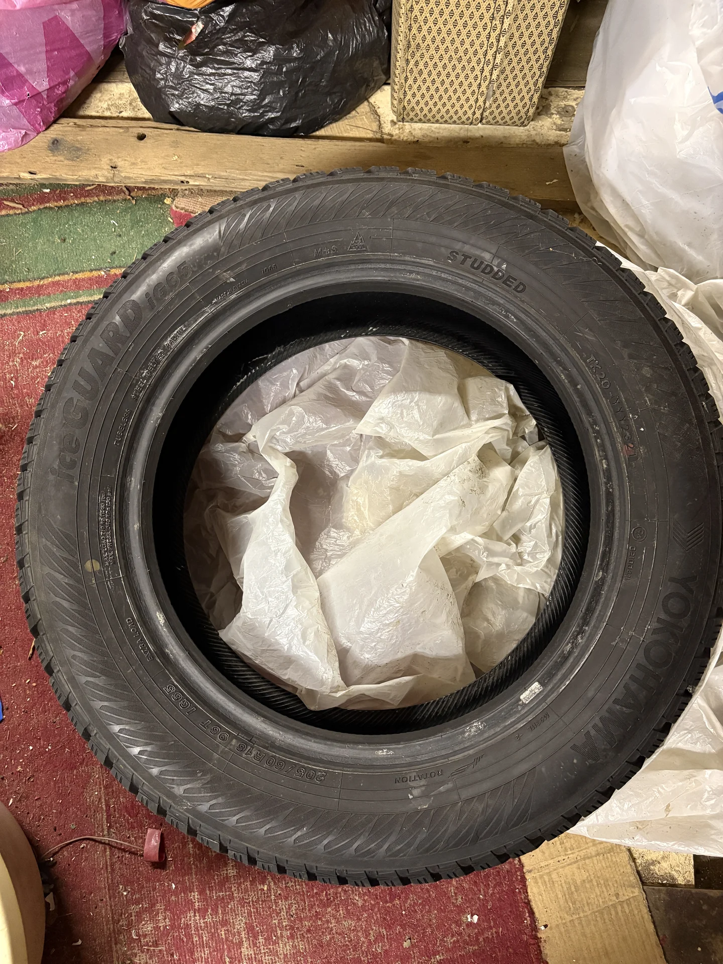 yokohama ice guard IG65 205/60/R16 96T - миниатюра 4