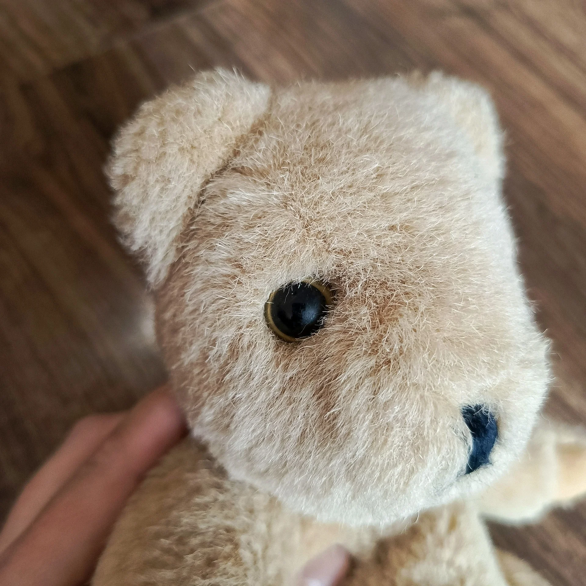 Шарнирный медведь от Ty beanie bear 1987 г. винтаж - миниатюра 3