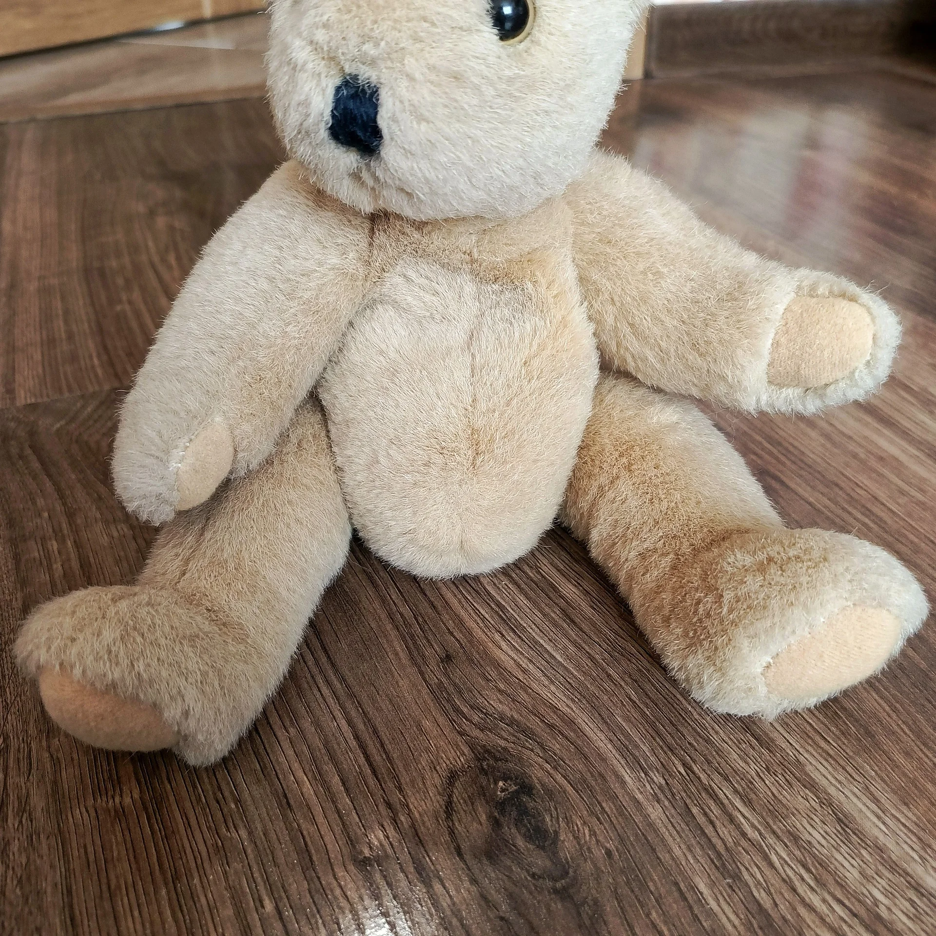 Шарнирный медведь от Ty beanie bear 1987 г. винтаж - миниатюра 4