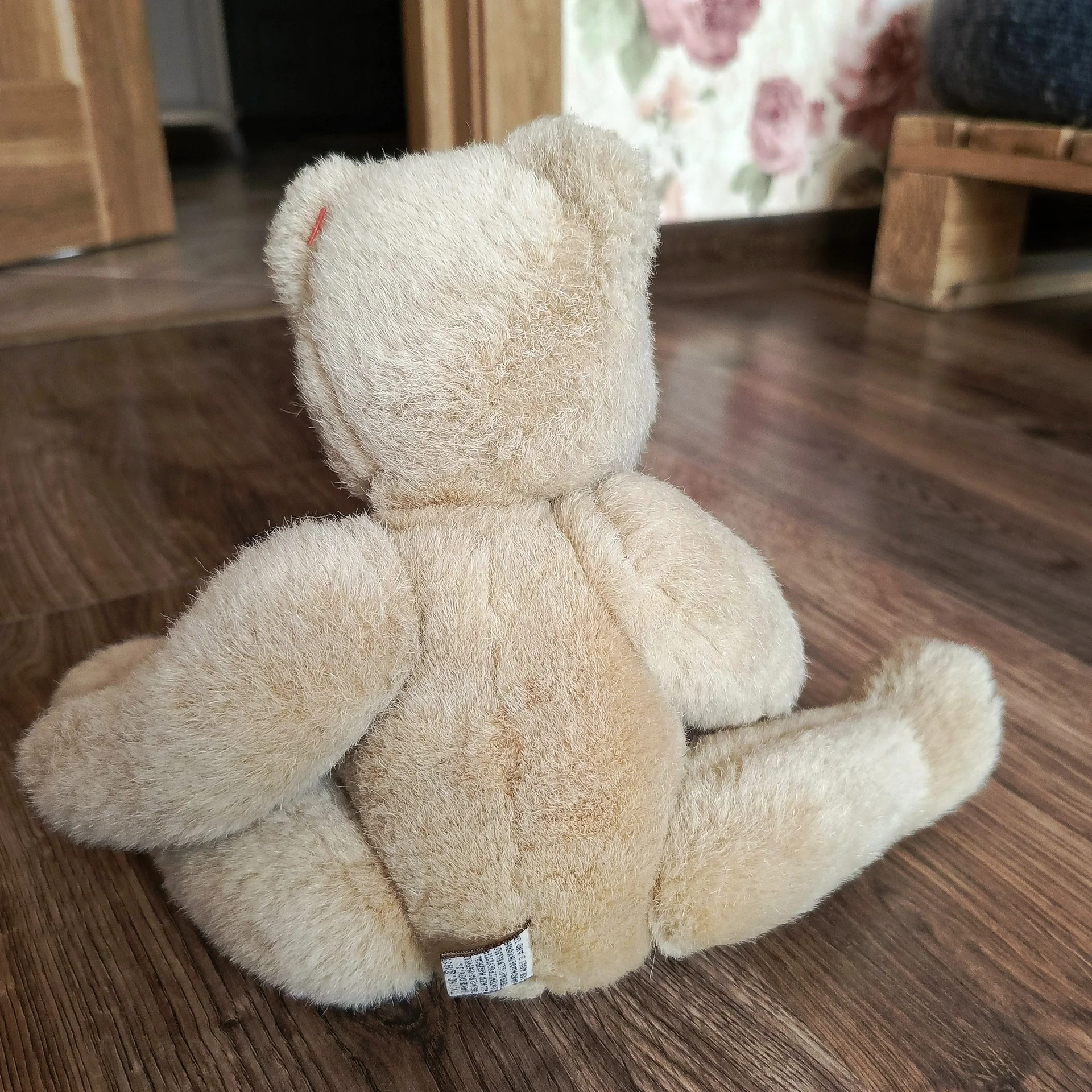 Шарнирный медведь от Ty beanie bear 1987 г. винтаж - миниатюра 5