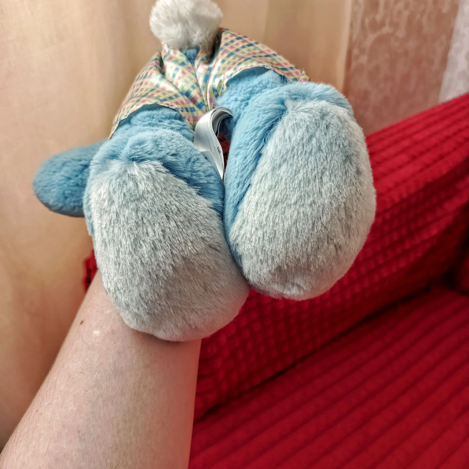 Мягкая игрушка Микки Маус в костюме кролика - миниатюра 8