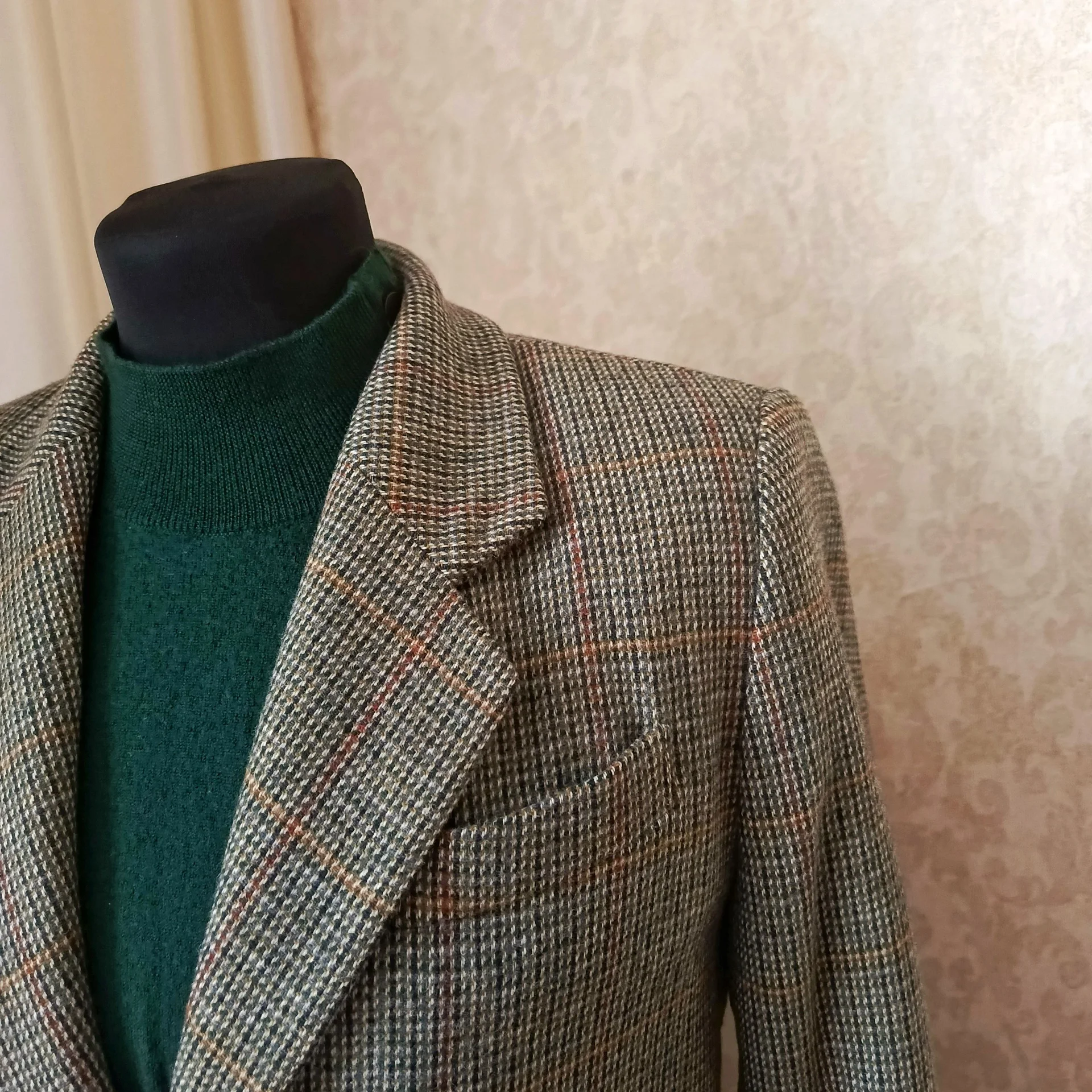 Женский пиджак из шерсти Laura Ashley винтаж - миниатюра 3