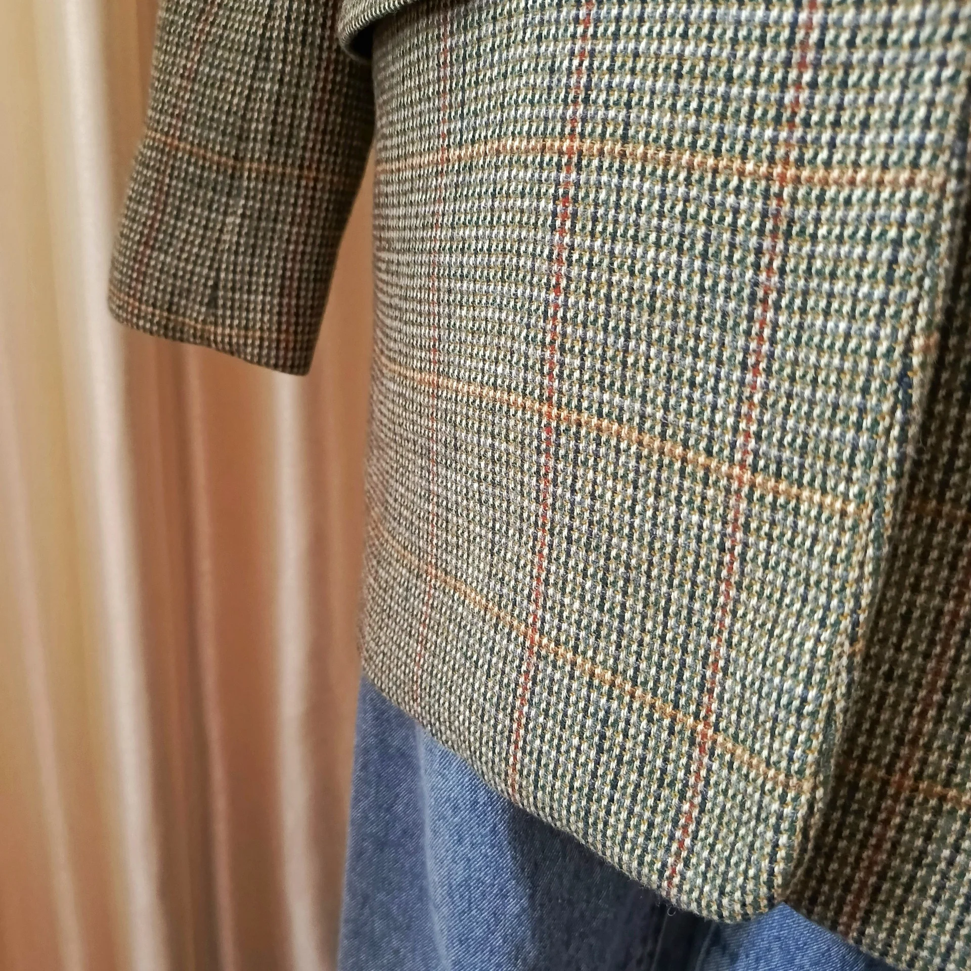 Женский пиджак из шерсти Laura Ashley винтаж - миниатюра 5
