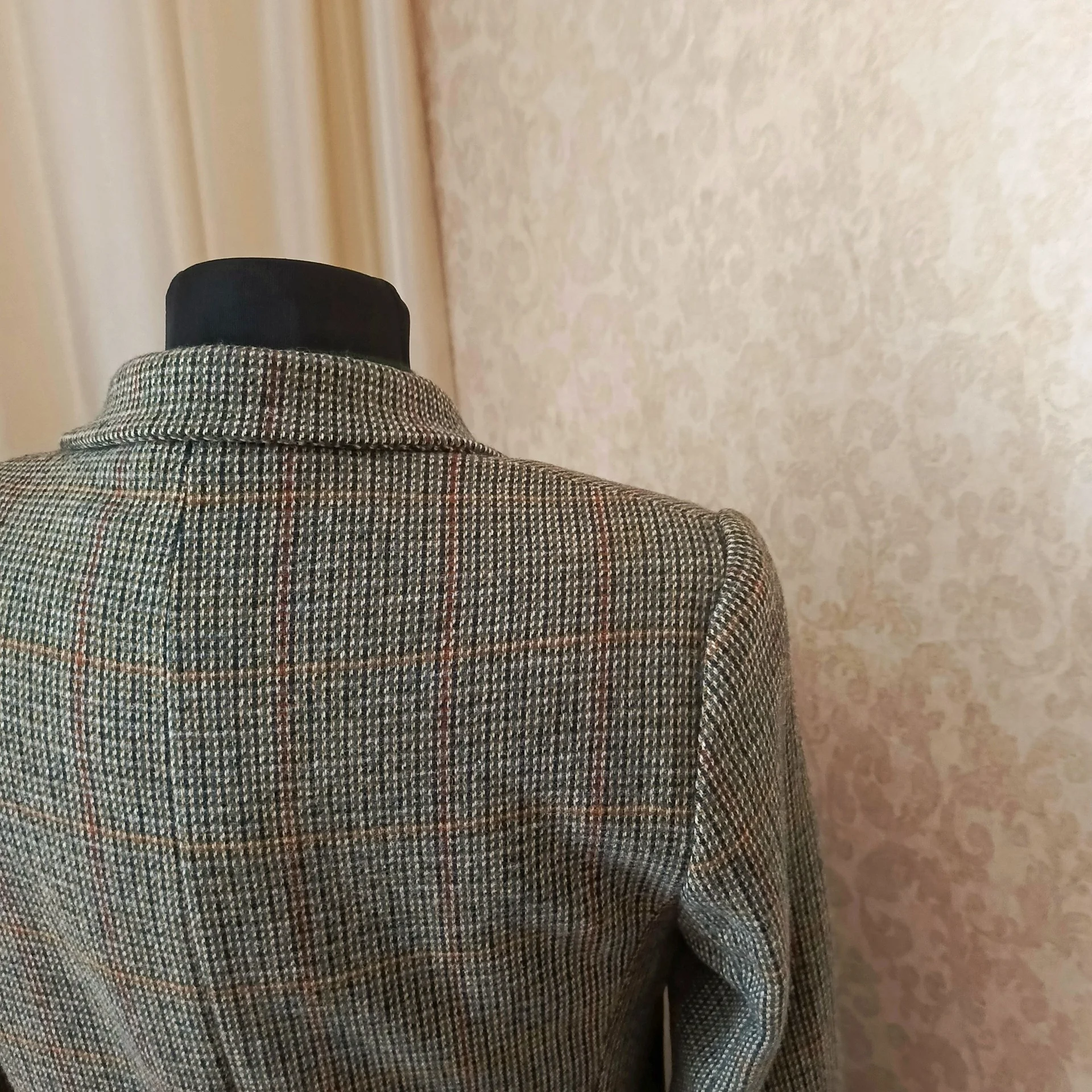 Женский пиджак из шерсти Laura Ashley винтаж - миниатюра 13