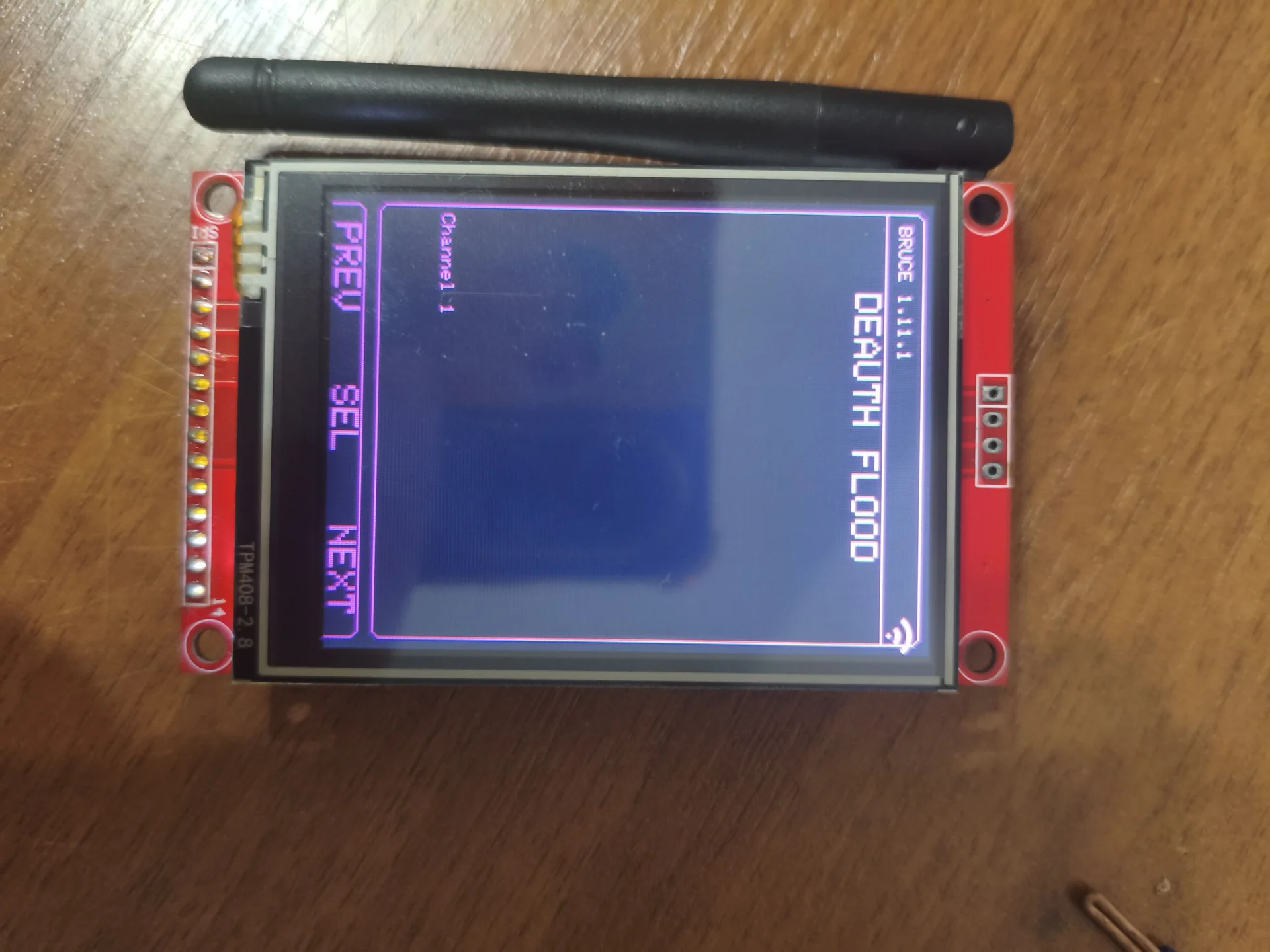 ESP32 Wi-Fi Marauder (Bruce) — портативный инструм - миниатюра 6