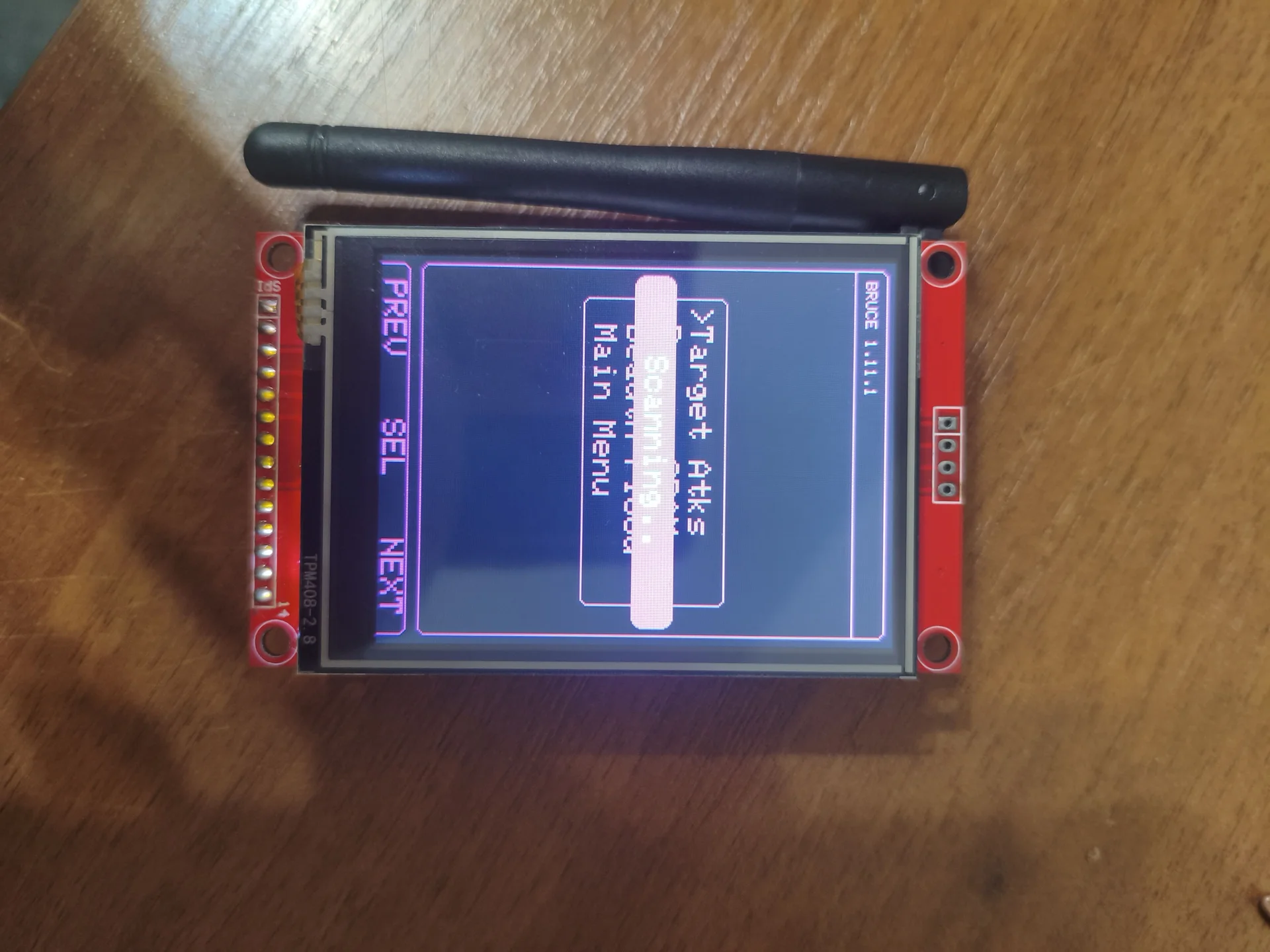 ESP32 Wi-Fi Marauder (Bruce) — портативный инструм - миниатюра 5